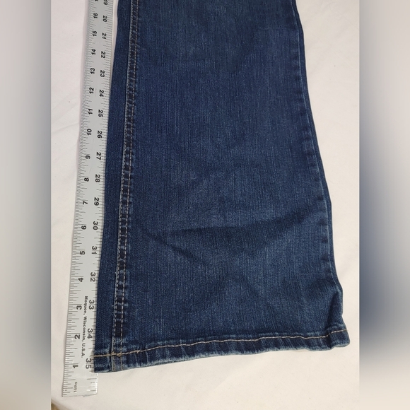 m jeans by maurices™ Classic Slim Boot Curvy High Rise Jean Size 20 X-Long - Picture 10 of 12
